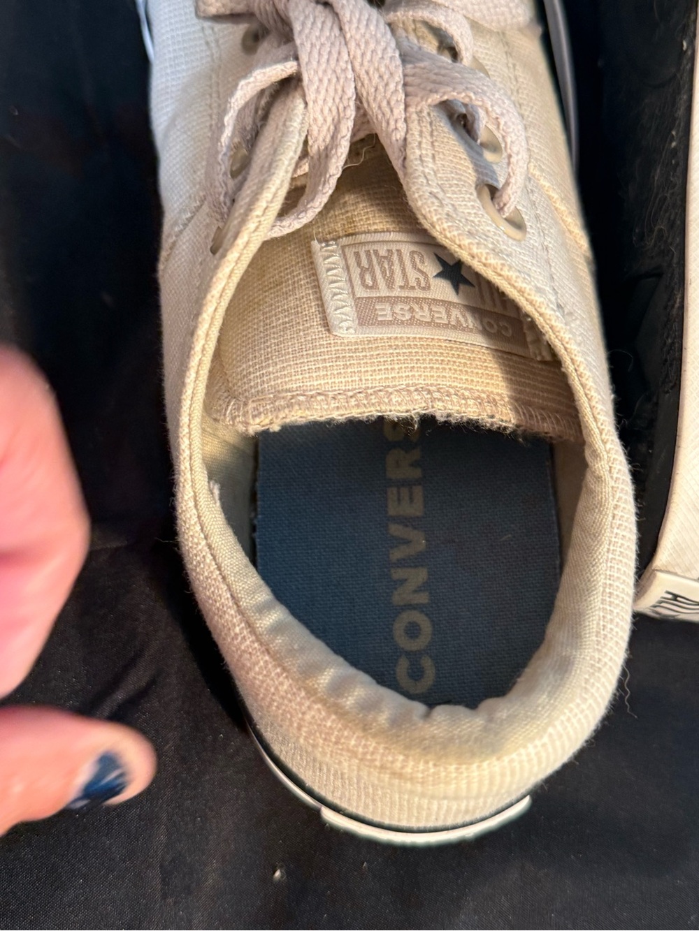 Converse Low-Top Sneakers - Cream - Picture 5 of 7